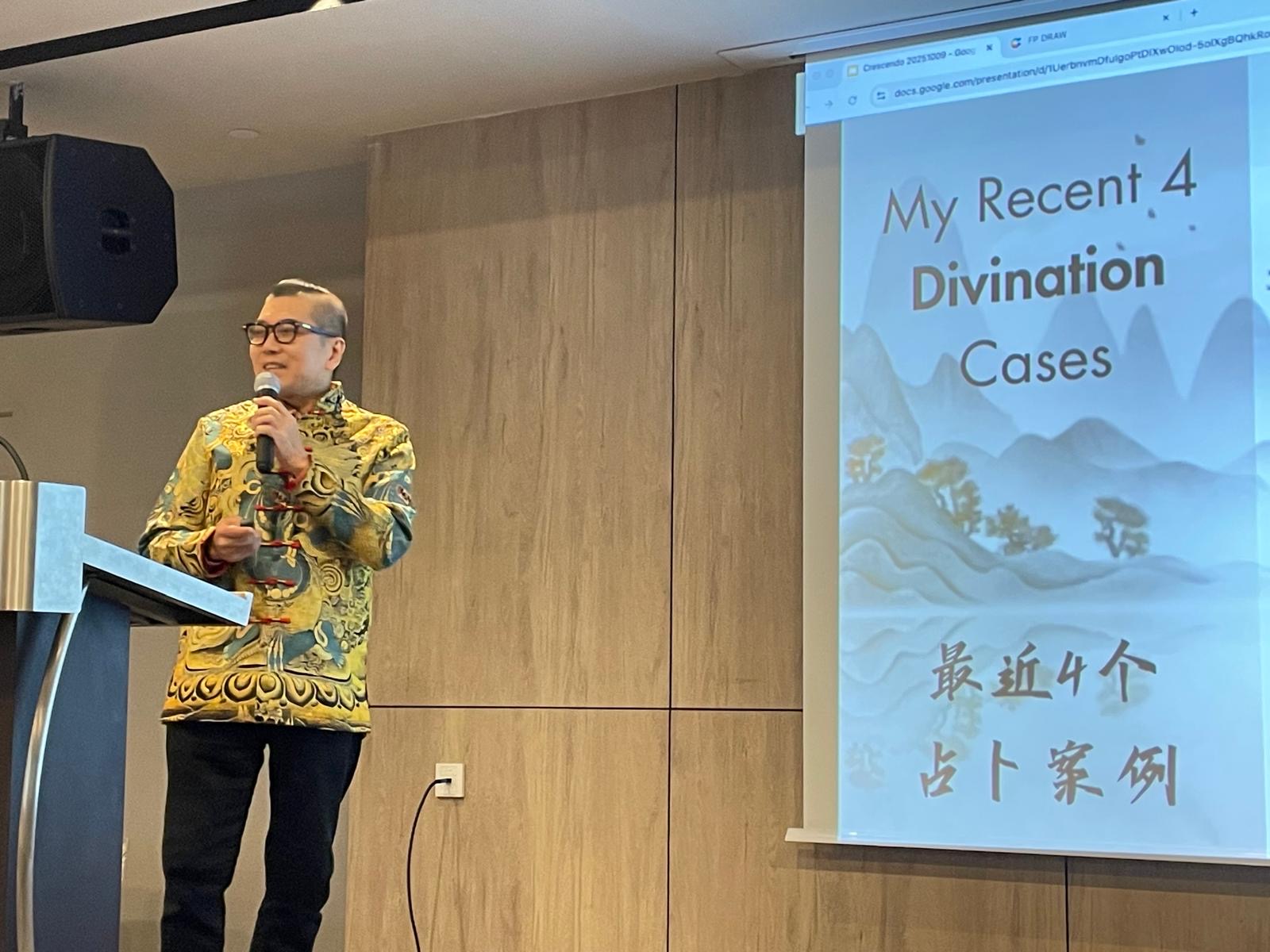 BNI Footprints partners exchanging feng shui perspectives